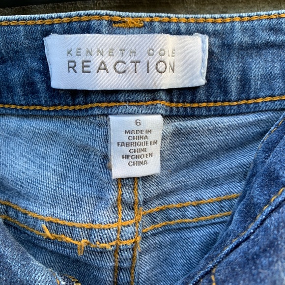 Kenneth Cole Skinny Mini Boot Jeans Size 6 - Picture 6 of 7
